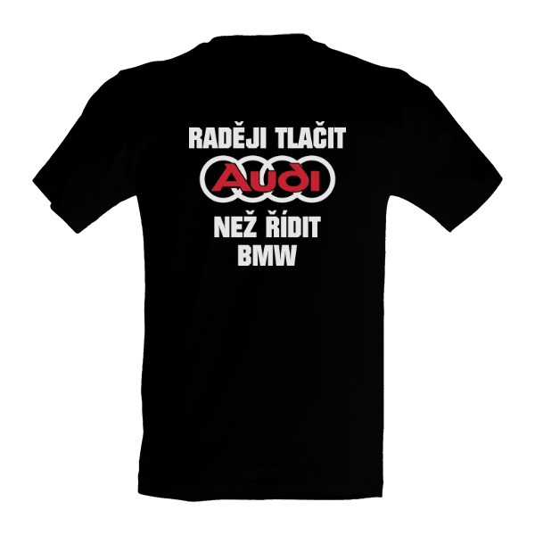 Tričko s potiskem Autodriver AUDI